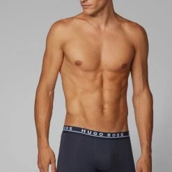 Hugo Boss Boxershorts Brief 3-Pack Open Blauw 11 Hugo Boss Boxershorts Brief 3-Pack Open Blauw -Ondergoed Verkoopwinkel 68895 4