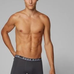 Hugo Boss Boxershorts Brief 3-Pack Open Blauw 12 Hugo Boss Boxershorts Brief 3-Pack Open Blauw -Ondergoed Verkoopwinkel 68895 5