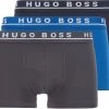 Hugo Boss Boxershorts Trunk 3-Pack Open Blue