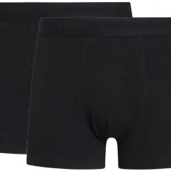 KnowledgeCotton Apparel Boxershorts Maple 2-Pack Zwart