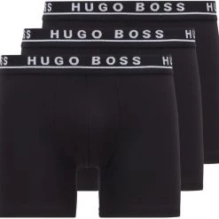 Hugo Boss Boxershorts Brief 3-Pack Zwart