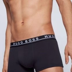 Hugo Boss Boxershorts Trunk 3-Pack Open Blue 480 -Ondergoed Verkoopwinkel 69868 3