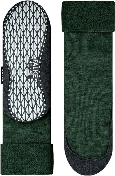 Sokken Falke Cosyshoe Sloffen Donkergroen 4 Sokken Falke Cosyshoe Sloffen Donkergroen - Afbeelding 2