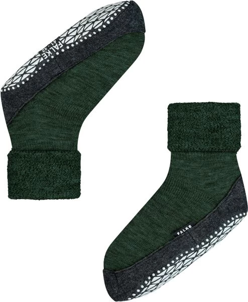 Sokken Falke Cosyshoe Sloffen Donkergroen 6 Sokken Falke Cosyshoe Sloffen Donkergroen - Afbeelding 4