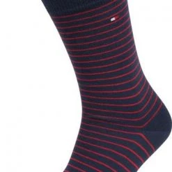 Tommy Hilfiger Sokken 2 Paar Donkerblauw Streep 12 Tommy Hilfiger Sokken 2 Paar Donkerblauw Streep -Ondergoed Verkoopwinkel 71726 2 1