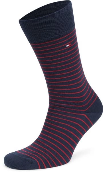 Tommy Hilfiger Sokken 2 Paar Donkerblauw Streep 7 Tommy Hilfiger Sokken 2 Paar Donkerblauw Streep - Afbeelding 5