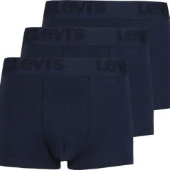 Levi's Boxershorts 3-Pack Uni Donkerblauw -Ondergoed Verkoopwinkel 71752 1 1
