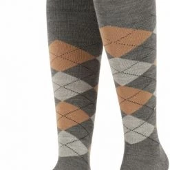 Sokken Burlington Edinburgh Kniekousen Donkergrijs 3090 -Ondergoed Verkoopwinkel 71792 1 1