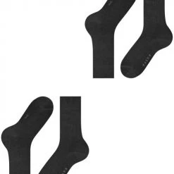 Falke Swing Sokken 2-Pack Antraciet 10 Falke Swing Sokken 2-Pack Antraciet -Ondergoed Verkoopwinkel 71941 3