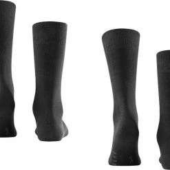 Falke Swing Sokken 2-Pack Antraciet 12 Falke Swing Sokken 2-Pack Antraciet -Ondergoed Verkoopwinkel 71941 5