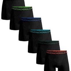 Muchachomalo Boxershorts Solid 6-Pack