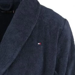 Badjassen Tommy Hilfiger Badjas Donkerblauw -Ondergoed Verkoopwinkel 72641 2 1