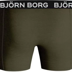 Boxershorts Bjorn Borg Boxers 2Pack Groen Bruin -Ondergoed Verkoopwinkel 72773 4