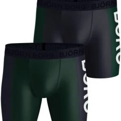 Boxershorts Bjorn Borg Boxers 2Pack Blauw Groen