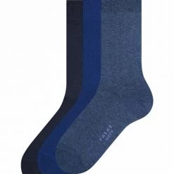 Falke Happy Sokken 3 Paar Blauw -Ondergoed Verkoopwinkel 72919 6