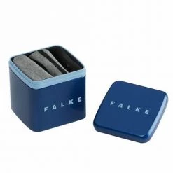 Falke Happy Sokken 3 Paar Grijs Zwart -Ondergoed Verkoopwinkel 72921 2 1