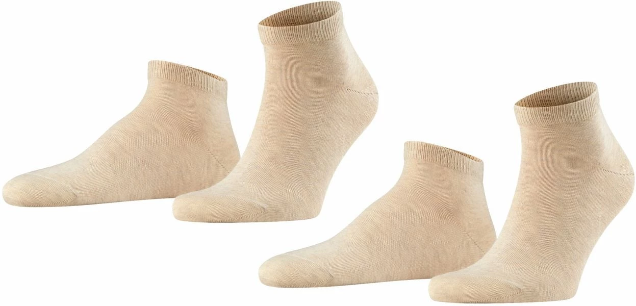 Falke Happy Sokken 2 Paar Beige 7 Falke Happy Sokken 2 Paar Beige - Afbeelding 5