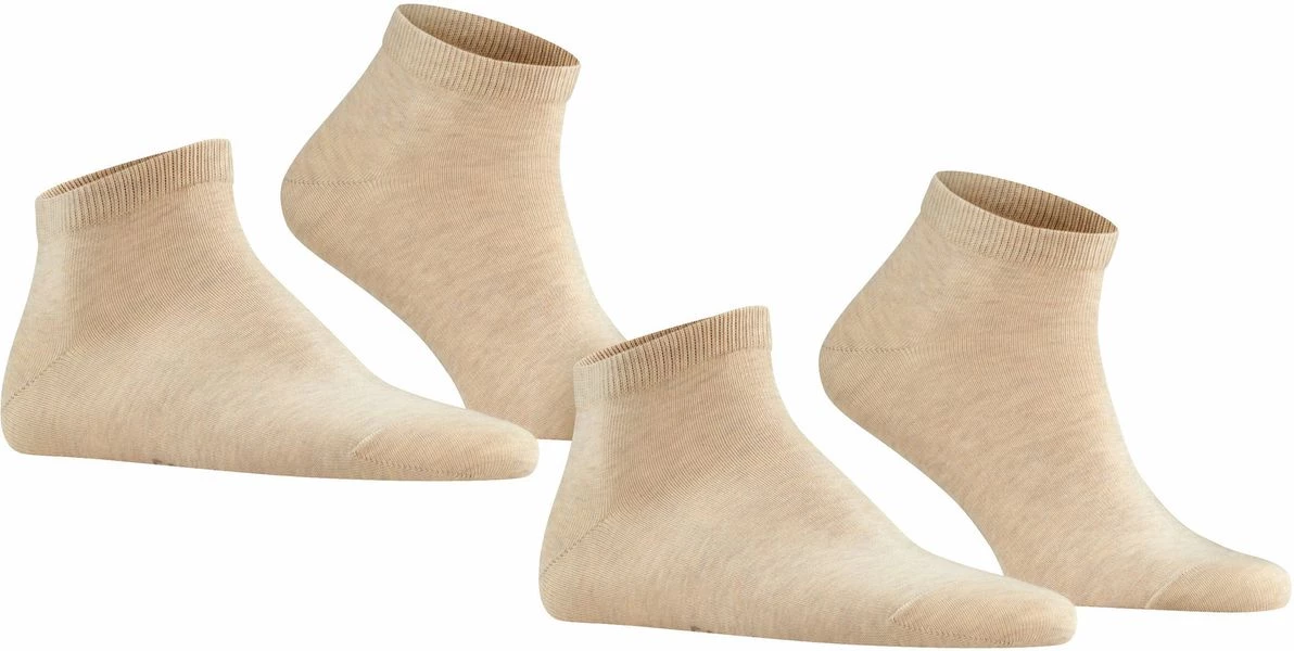 Falke Happy Sokken 2 Paar Beige 5 Falke Happy Sokken 2 Paar Beige - Afbeelding 3