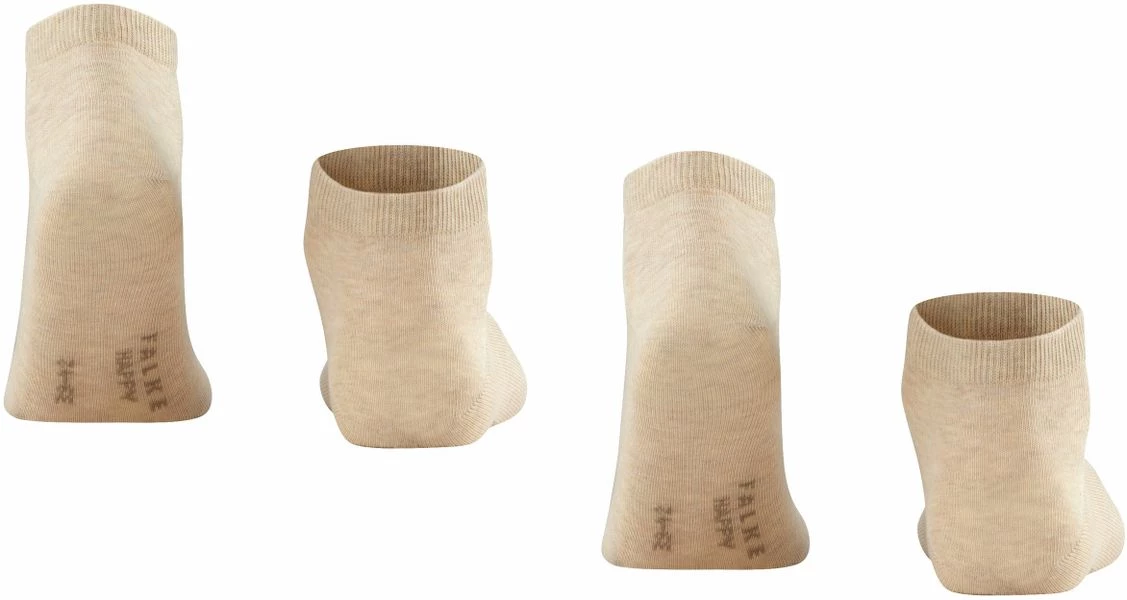 Falke Happy Sokken 2 Paar Beige 6 Falke Happy Sokken 2 Paar Beige - Afbeelding 4