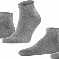 Falke Happy Sokken 2 Paar Lichtgrijs