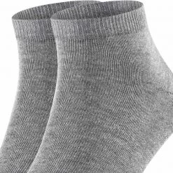 Falke Happy Sokken 2 Paar Lichtgrijs -Ondergoed Verkoopwinkel 73345 6 1