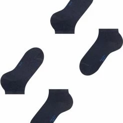 Falke Happy Sokken 2 Paar Dark Navy -Ondergoed Verkoopwinkel 73346 6 1
