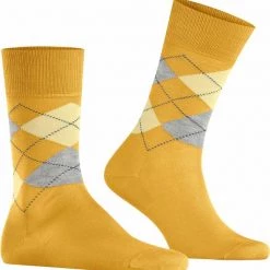 Burlington Manchester Sokken Geel 1316 -Ondergoed Verkoopwinkel 73383 3