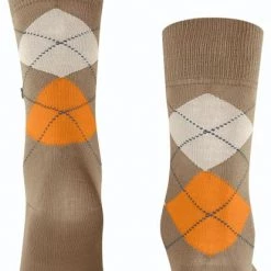 Burlington Manchester Sokken Bruin 5061 -Ondergoed Verkoopwinkel 73384 4