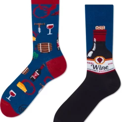 Many Mornings Sokken Wijn -Ondergoed Verkoopwinkel 74082 2 1