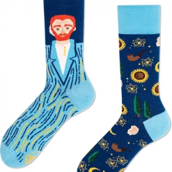 Many Mornings Sokken Van Gogh