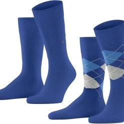 Sokken Burlington Everyday 2-Pack Donkerblauw 6048