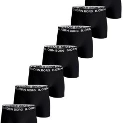 Boxershorts Bjorn Borg Boxers 7-Pack Zwart