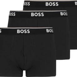 Hugo Boss Korte Boxershorts Power 3-Pack Donkerblauw 480