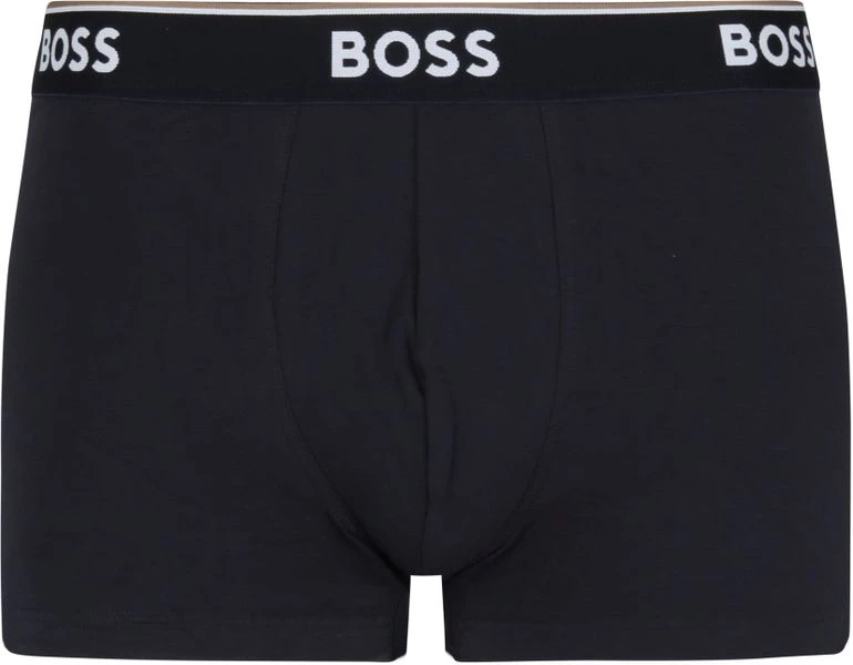 Hugo Boss Korte Boxershorts Power 3-Pack Donkerblauw 480 4 Hugo Boss Korte Boxershorts Power 3-Pack Donkerblauw 480 - Afbeelding 2