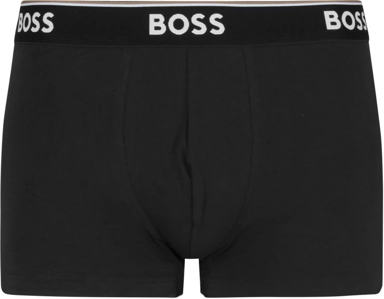 Hugo Boss Korte Boxershorts Power 3-Pack Zwart 001 4 Hugo Boss Korte Boxershorts Power 3-Pack Zwart 001 - Afbeelding 2