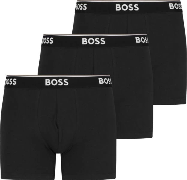 Hugo Boss Boxershorts Power 3-Pack Zwart 001 6 Hugo Boss Boxershorts Power 3-Pack Zwart 001 - Afbeelding 4