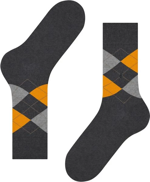 Burlington Manchester Sokken Grijs 3105 4 Burlington Manchester Sokken Grijs 3105 - Afbeelding 2