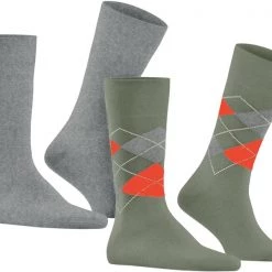 Sokken Burlington Everyday 2-Pack Groen 7825 -Ondergoed Verkoopwinkel 74588 4