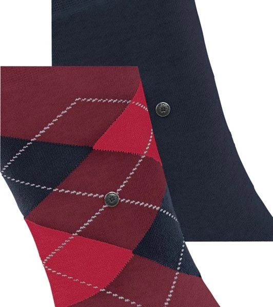 Sokken Burlington Everyday 2-Pack Rood 8010 8 Sokken Burlington Everyday 2-Pack Rood 8010 - Afbeelding 6