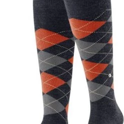 Sokken Burlington Kniekousen Wol Melange Edinburgh 6283