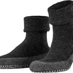Sokken Falke Cosyshoe Sloffen Antraciet