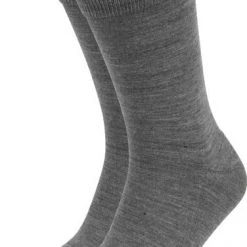 Suitable Merino Sokken Grijs 2-Pack