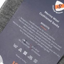 Suitable Merino Sokken Grijs 2-Pack -Ondergoed Verkoopwinkel 75035 3