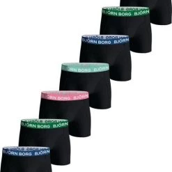 Boxershorts Bjorn Borg Boxers 7-Pack Zwart Multicolour 13 Boxershorts Bjorn Borg Boxers 7-Pack Zwart Multicolour -Ondergoed Verkoopwinkel 75110 1 1