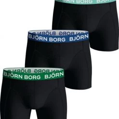 Boxershorts Bjorn Borg Boxers 3-Pack Zwart