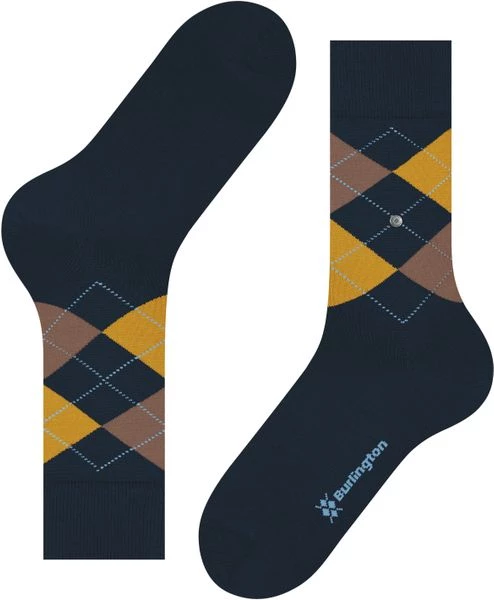 Sokken Burlington Wol Edinburgh 6117 4 Sokken Burlington Wol Edinburgh 6117 - Afbeelding 2