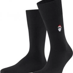 Sokken Falke Sok Kerstman Zwart -Ondergoed Verkoopwinkel 75324 1 1