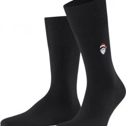 Sokken Falke Sok Kerstman Zwart