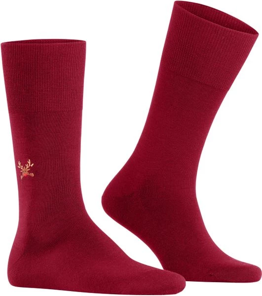 Sokken Falke Airport Sok Rudolph Rood 5 Sokken Falke Airport Sok Rudolph Rood - Afbeelding 3