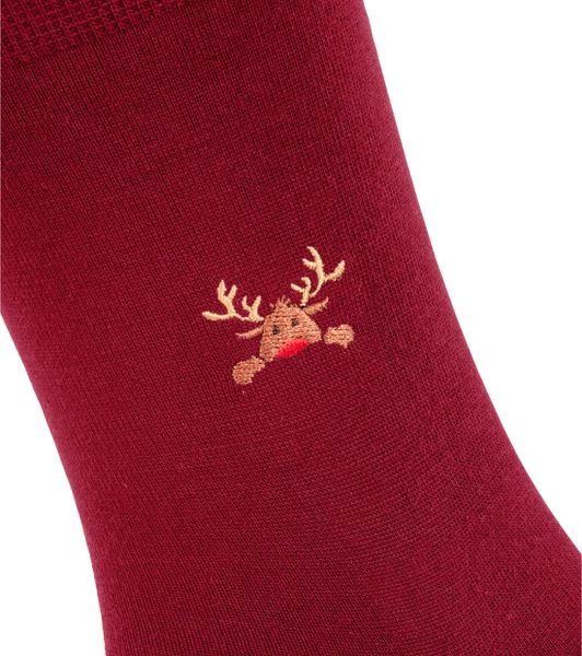 Sokken Falke Airport Sok Rudolph Rood 6 Sokken Falke Airport Sok Rudolph Rood - Afbeelding 4
